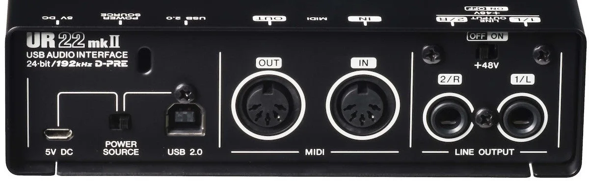 Sound card Steinberg UR22 MKII - Sound card thu âm