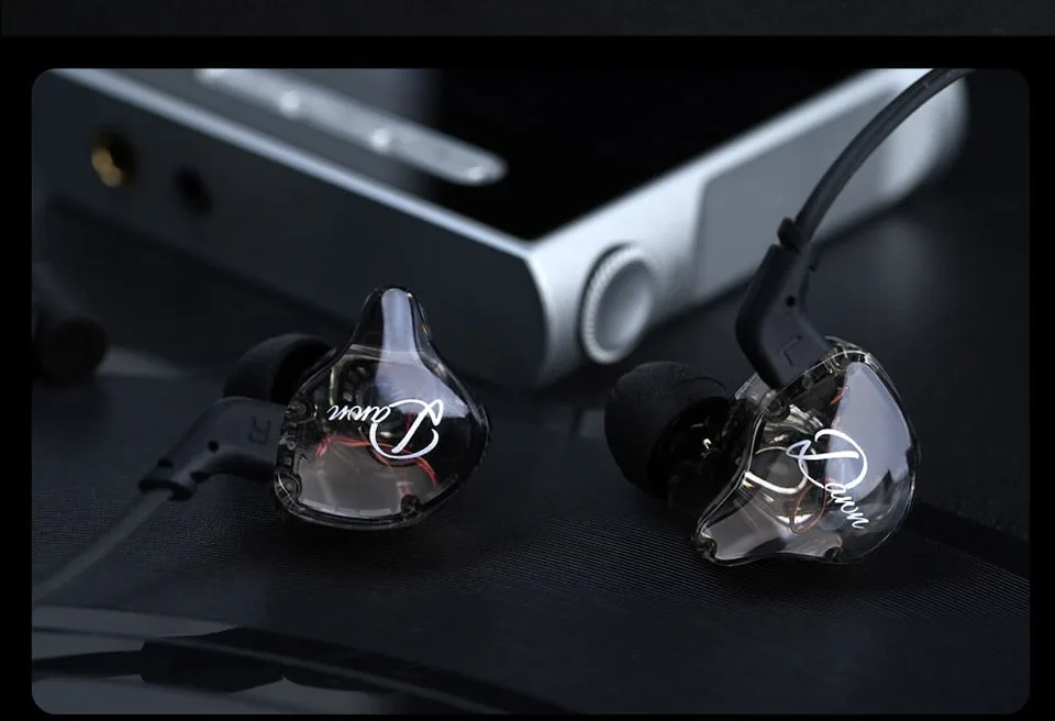 Tai nghe KZ-Dawn Tai nghe nhét tai In ear livestream Silver
