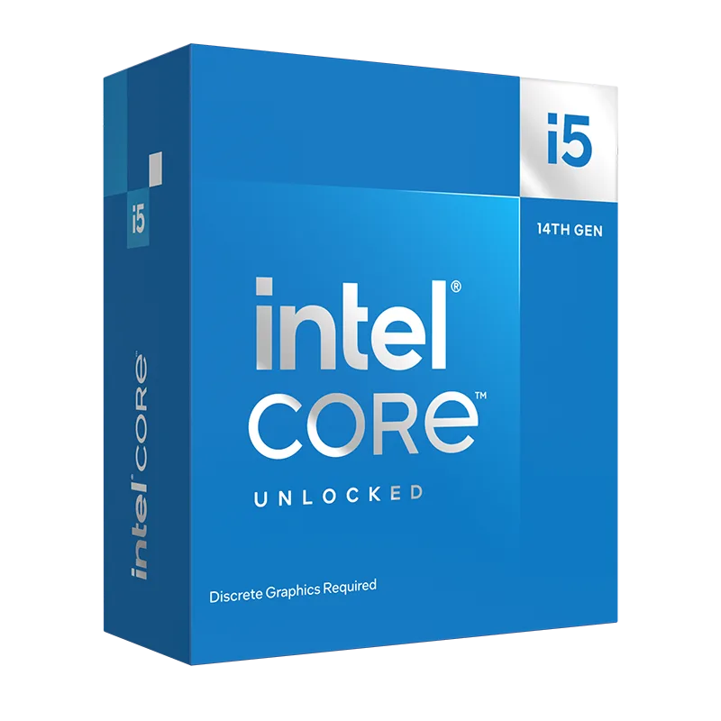 CPU Intel Core i5 14600KF (Intel LGA1700-14 Core-20 Thread-Base 3.5Ghz-Turbo 5.3Ghz-Cache 24MB-No iGPU)