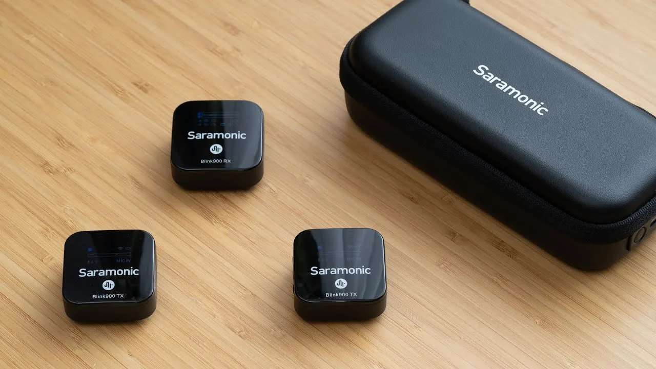 Micro thu âm Saramonic Blink 900 B2 - Micro cài áo không dây