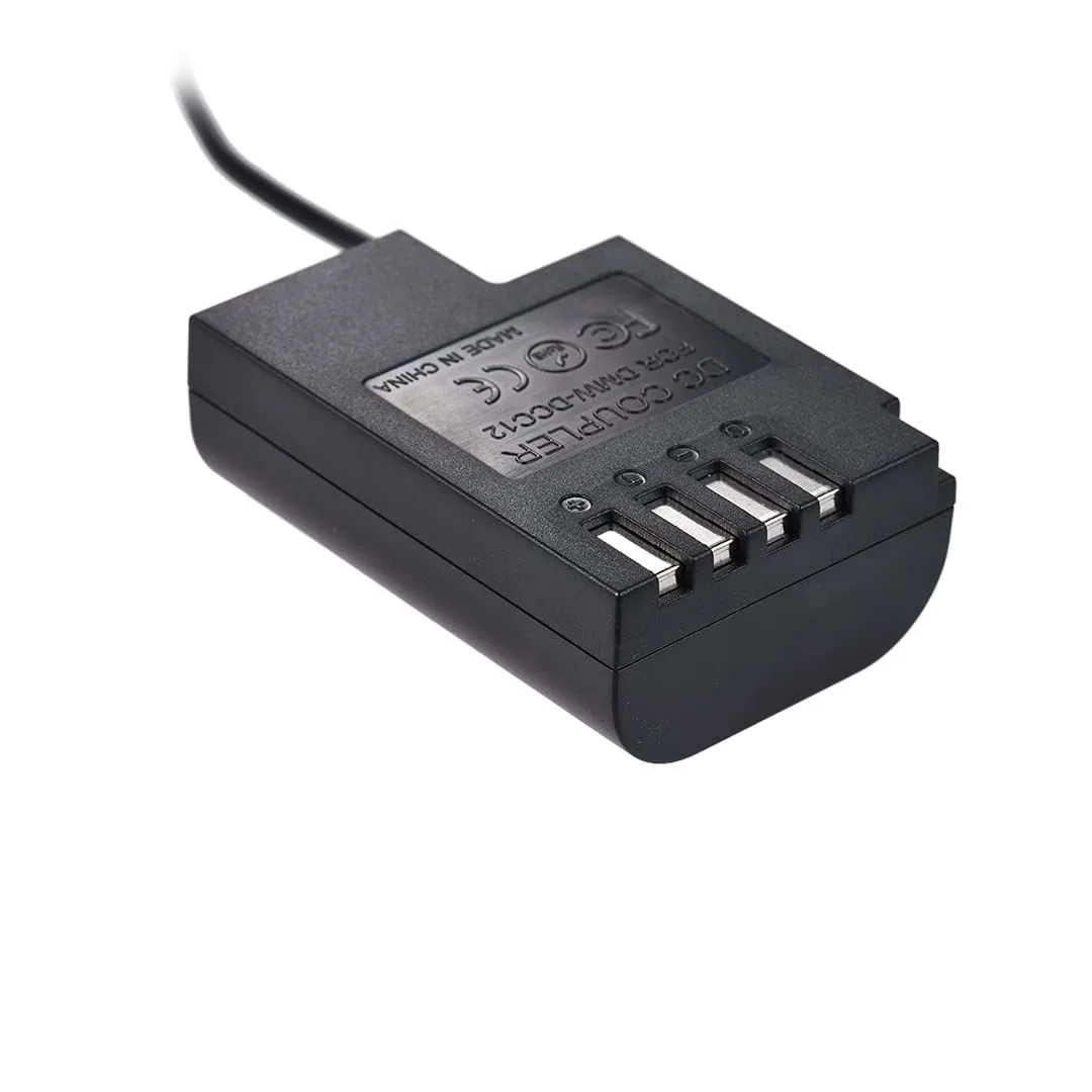 Pin Giả Cho Lumix GH5, GH4, GH3 - loại cắm điện 220V và cổng USB cho pin BLF
