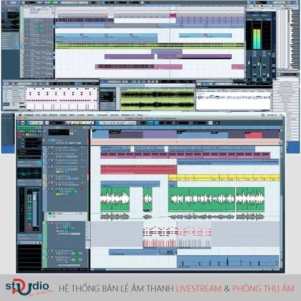 phần mêm thu âm chuyên nghiệp cubase