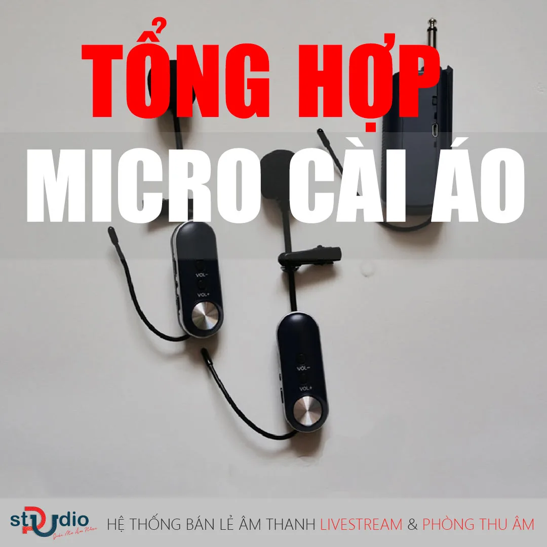 Top những micro thu âm cài áo tốt nhất 2021