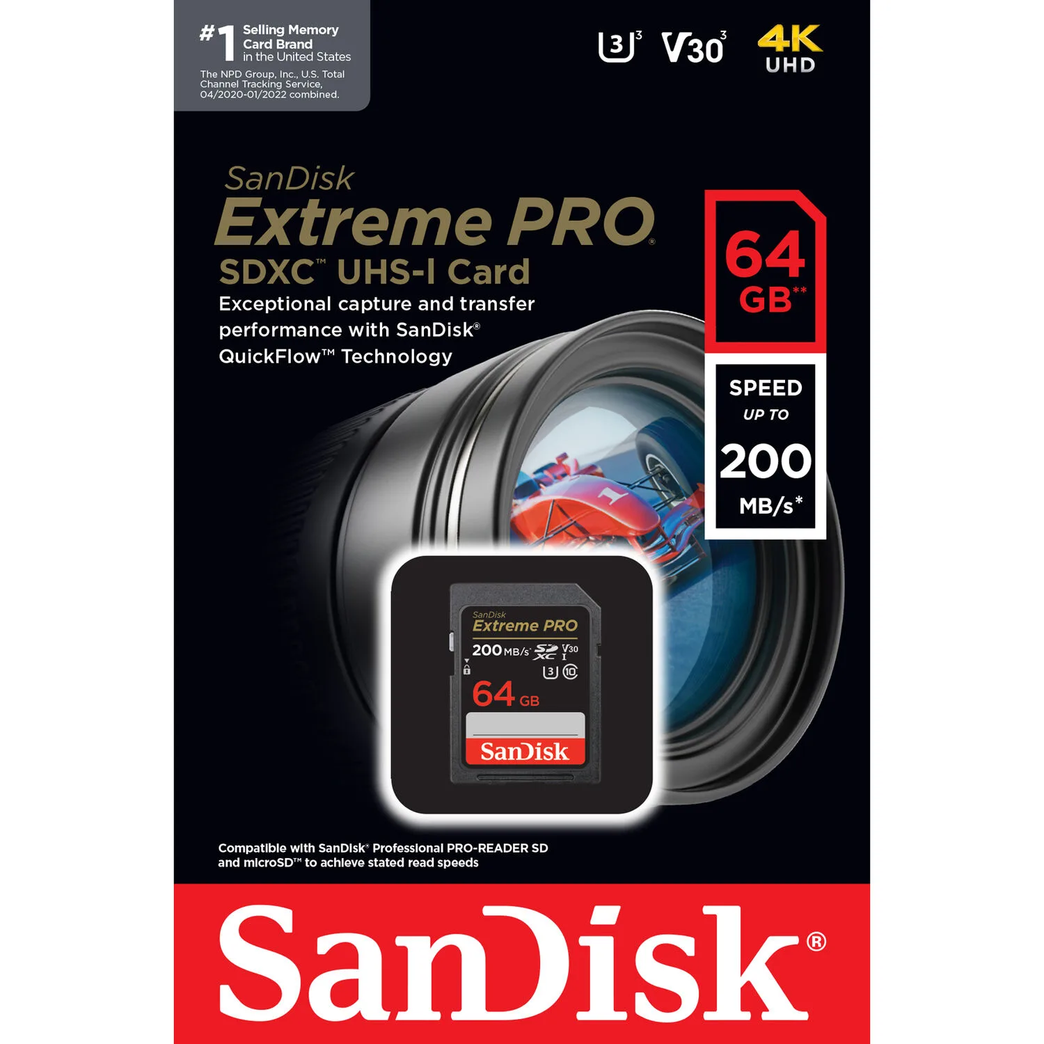 Thẻ nhớ SanDisk 64GB Extreme Pro