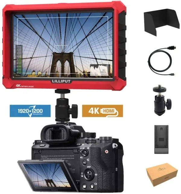 Màn Hình Hỗ Trợ Lilliput A7S 7 4K HDMI Camera máy ảnh
