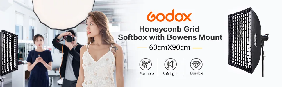 Lồng tản sáng Softbox 60x90cm tổ ong