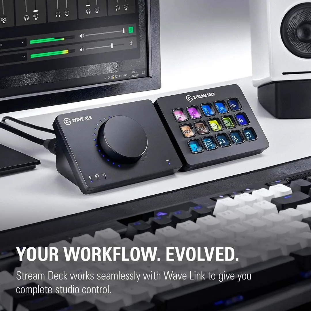 Sound card ELGATO WAVE XLR, Thiết bị Stream Elgato
