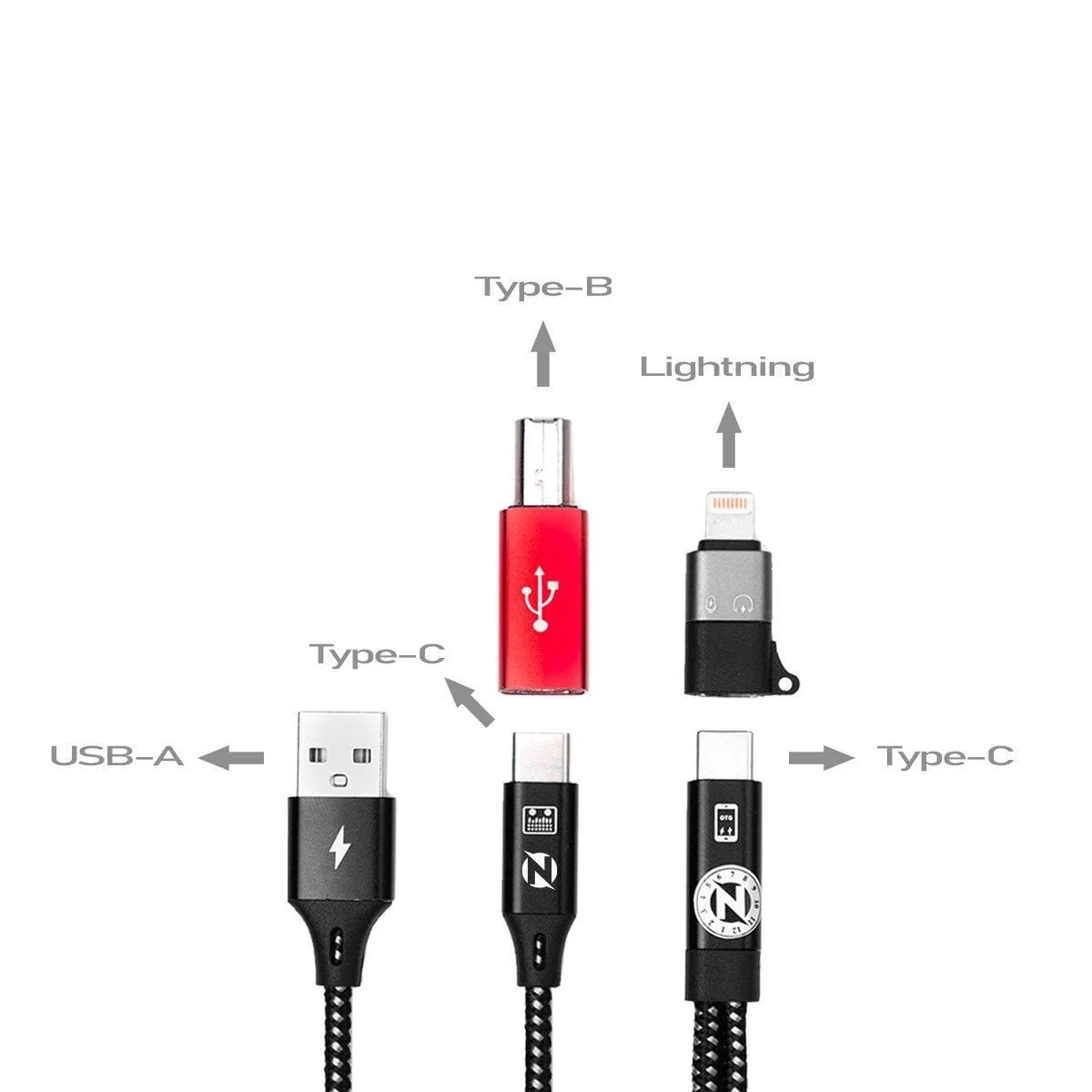 Dây Kết Nối OTG Livetream, Thu Âm Stereo NMC-LT04