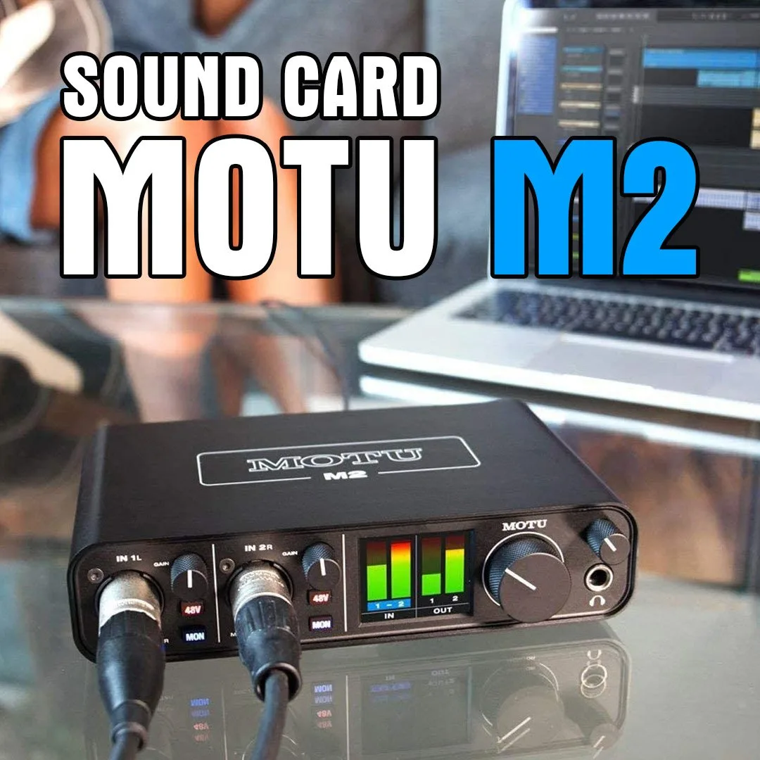 Sound card Motu M2 - Sound card thu âm