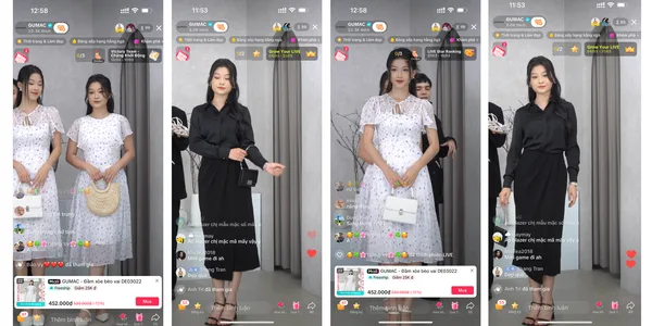 Setup livestream bán hàng đa nền tảng với máy ảnh