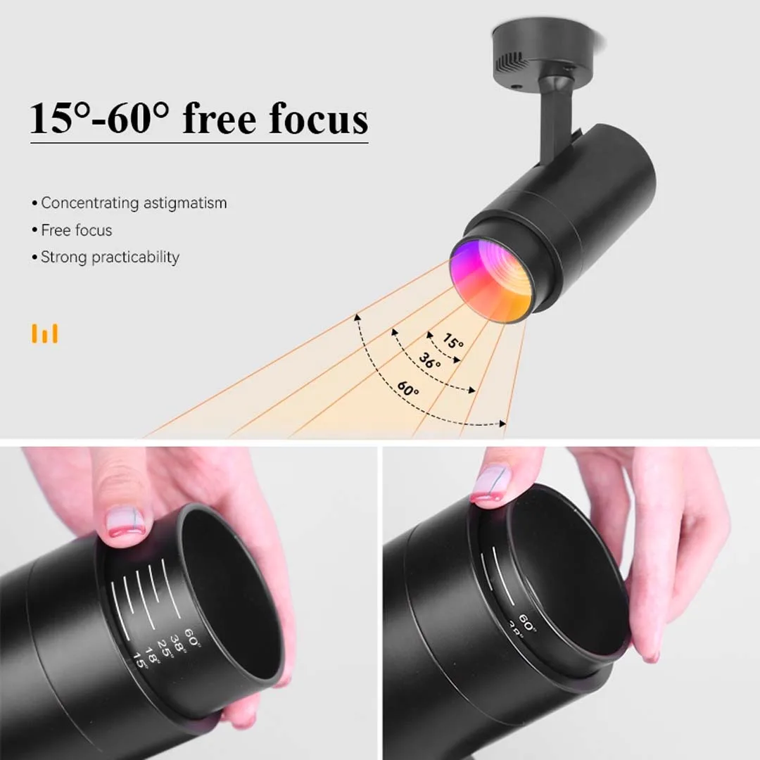 Đèn Led RGB 24W Nhiều Màu Sắc