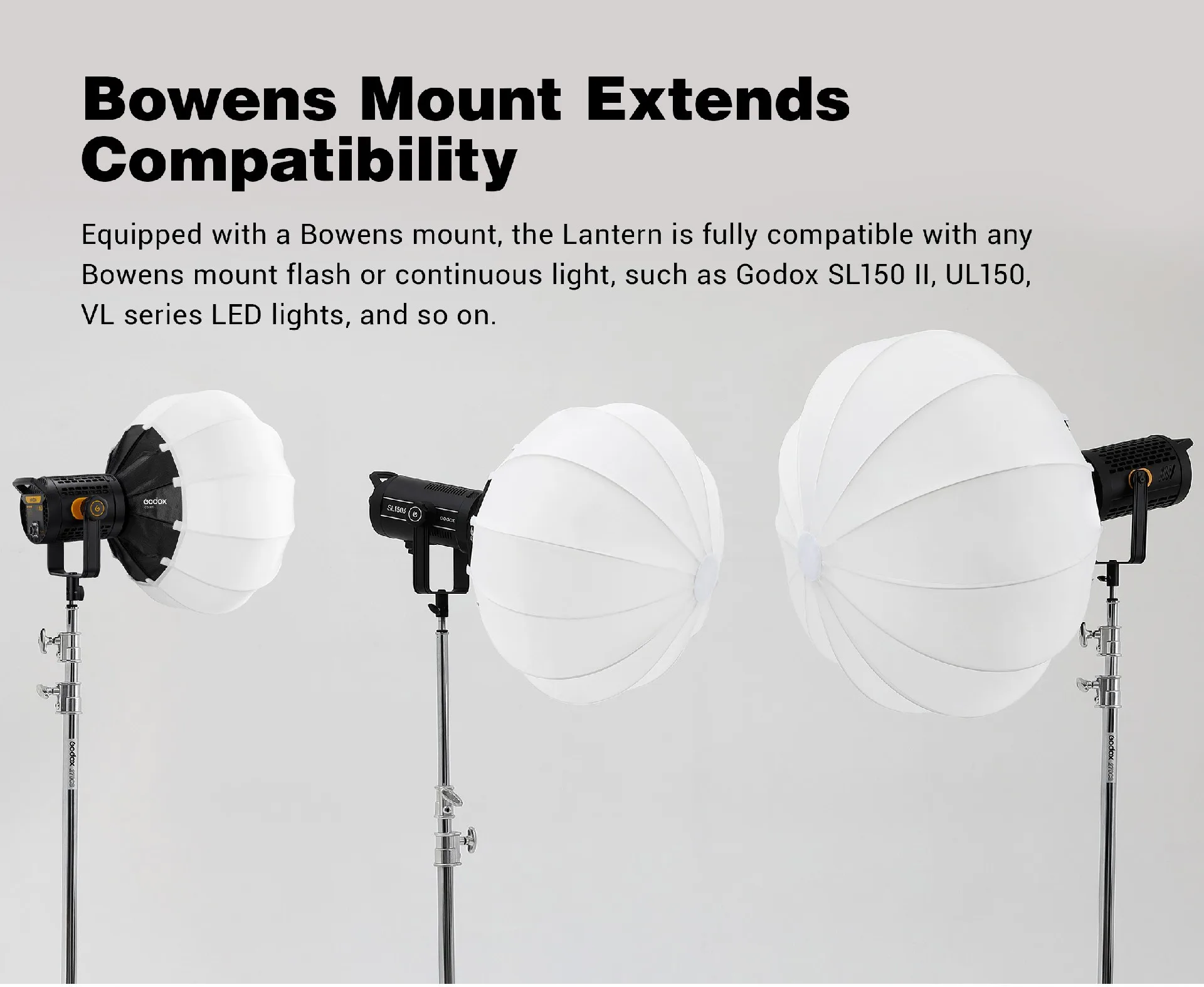 Softbox cầu Godox 85cm CS-85D, Lồng toả sáng Godox 85cm CS-85D