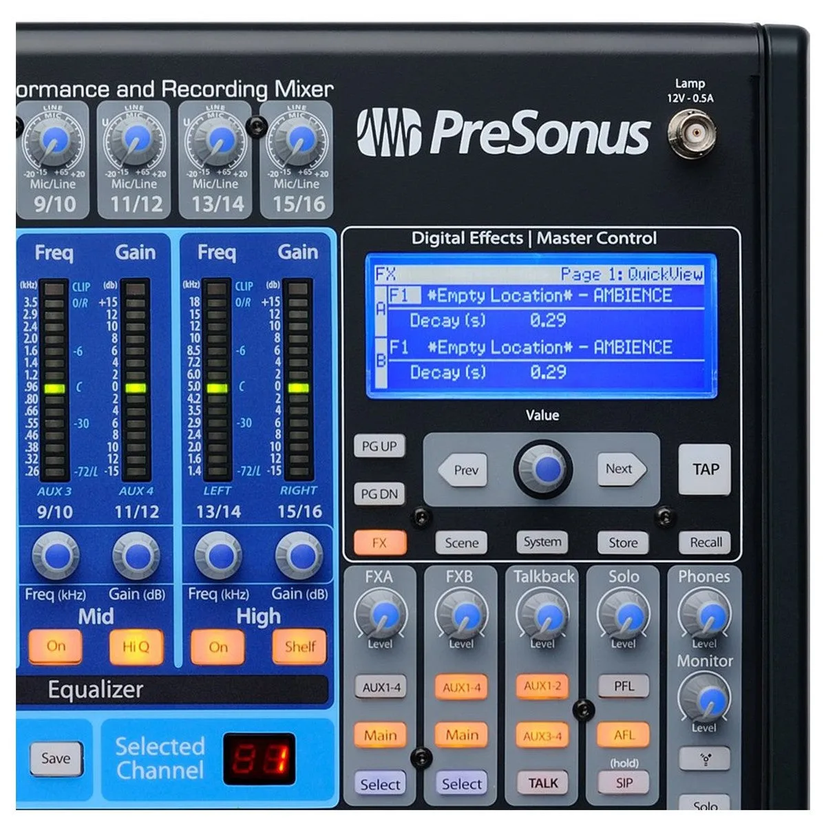 Bàn Mixer PreSonus StudioLive Classic 16.0.2 USB