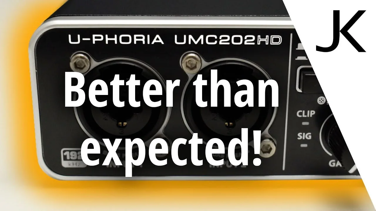 Behringer UMC202HD review
