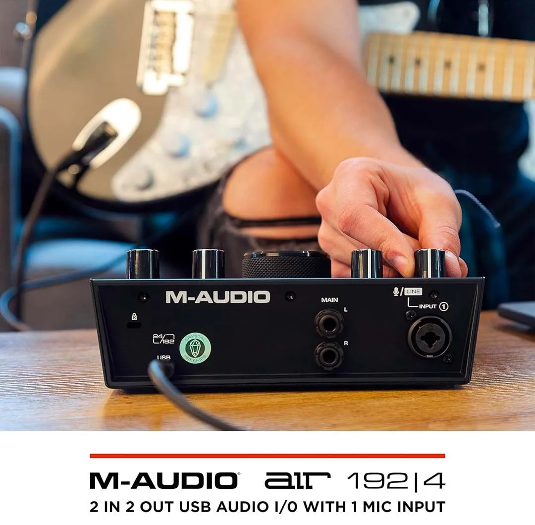 Sound card thu âm M-Audio Air 192x4 Chính Hãng