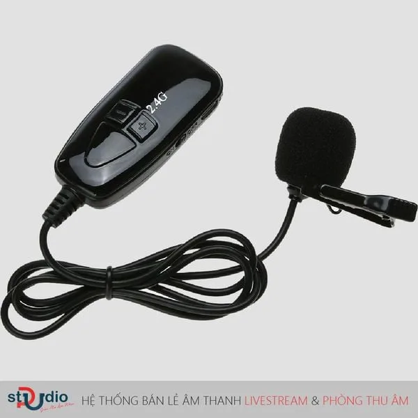 bộ phát micro không dây cài áo