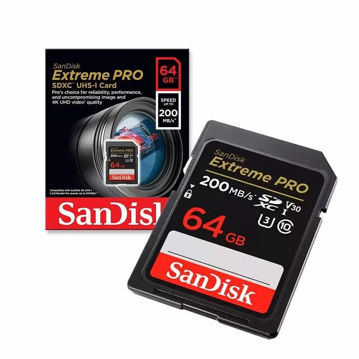 Thẻ nhớ SanDisk 64GB Extreme Pro