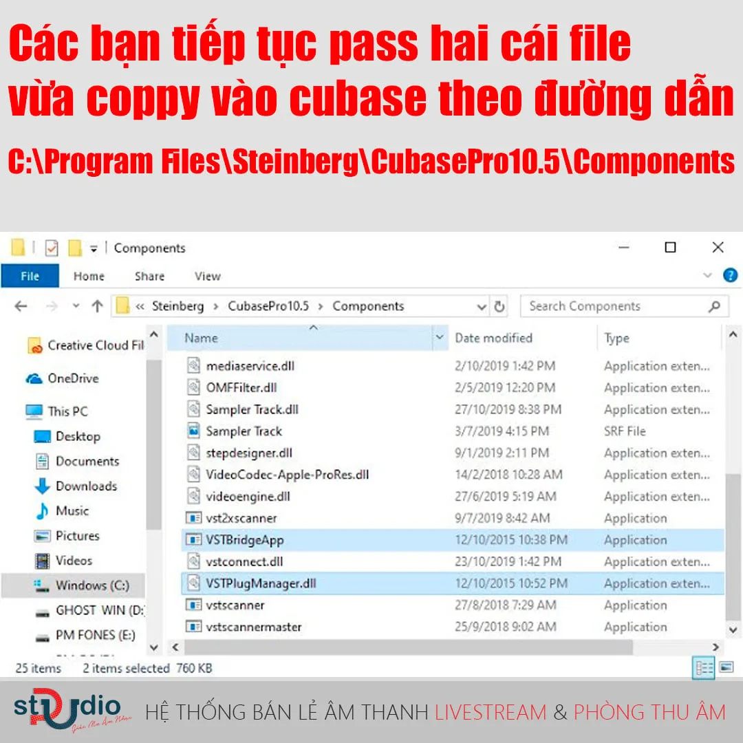 Hướng dẫn setup Plugin 32bit trên Cubase 10 Pro 64bit đơn giản nhất