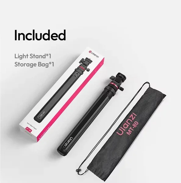 Chân máy Ulanzi MT-80 T171 mở tự động Auto-Open xoay 360 độ tải 5kg chính hãng