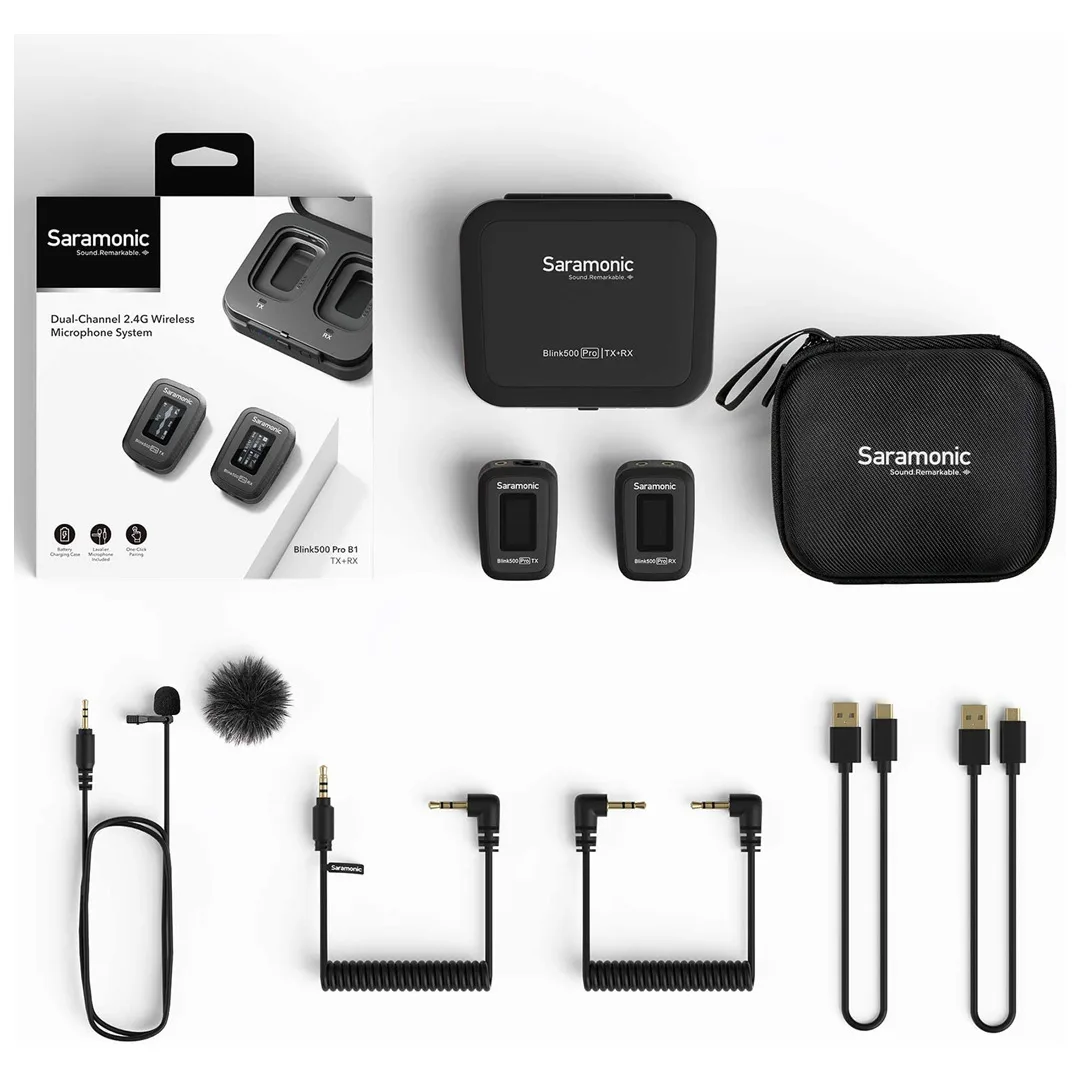 Micro Saramonic Blink 500 Pro B1- Micro cài áo không dây