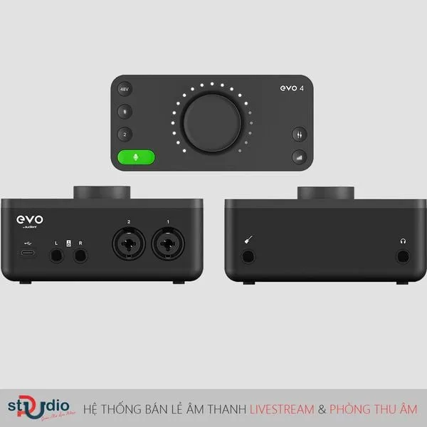 hướng dẫn sử dụng audient Evo 4