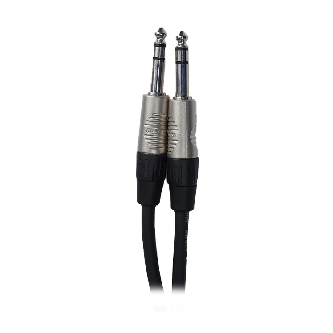 Dây truyền tín hiệu Jack 6.5mm Stereo ra 6.5mm Stereo (0.5M)