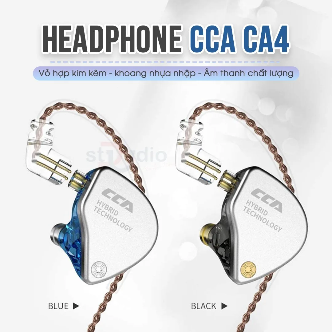 Tổng hợp các loại tai nghe cca - Không chỉ dừng lại ở chất âm!