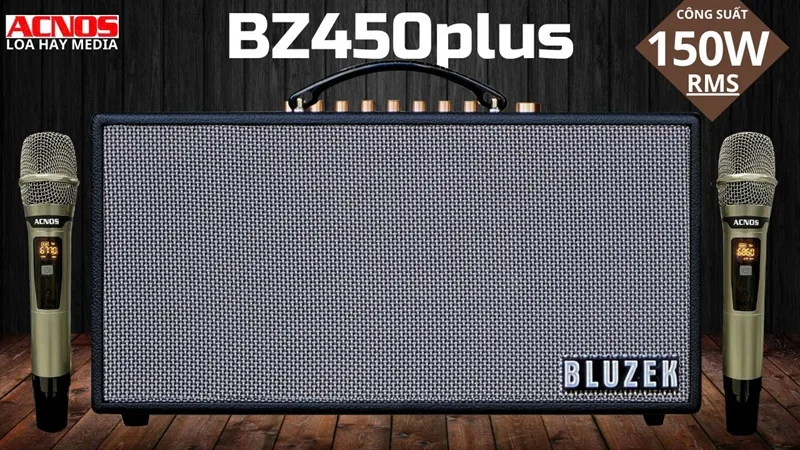 Loa Karaoke xách tay BLUZEK BZ450 Plus