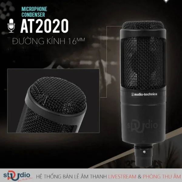 Micro thu âm Audio Technica AT2020