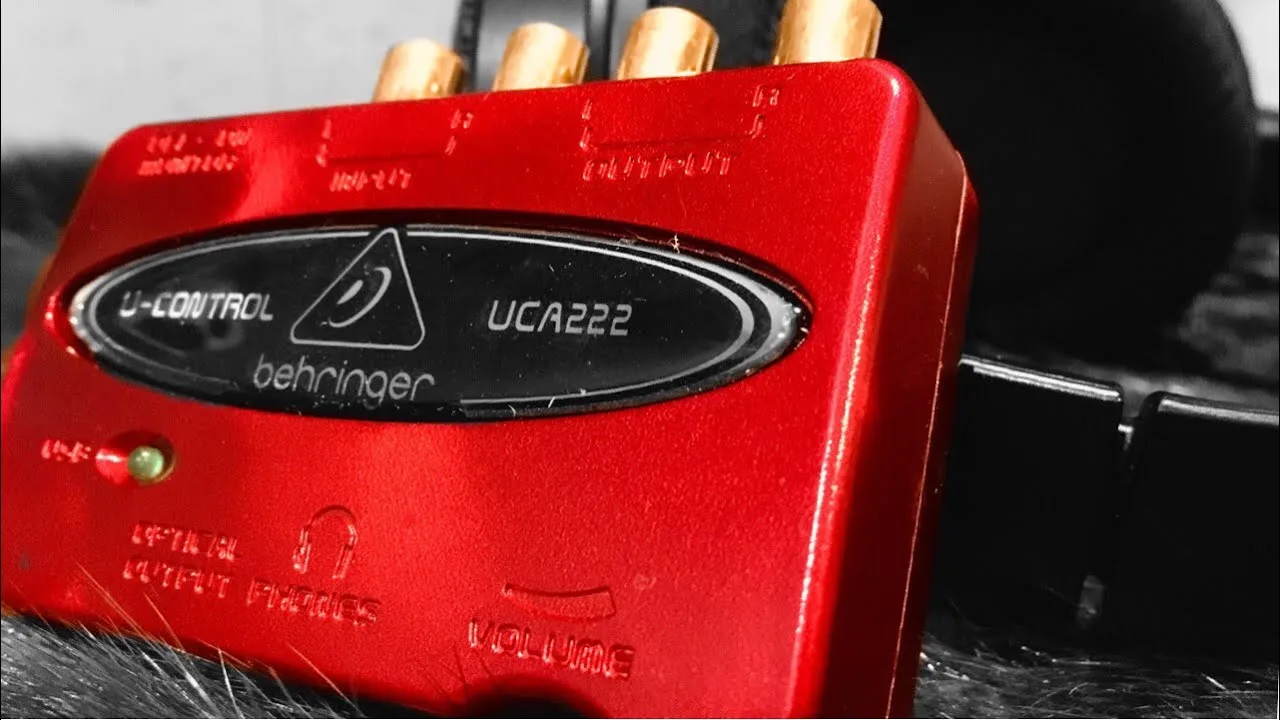 Behringer uca222 Usb Audio Interface Review and Sound Test