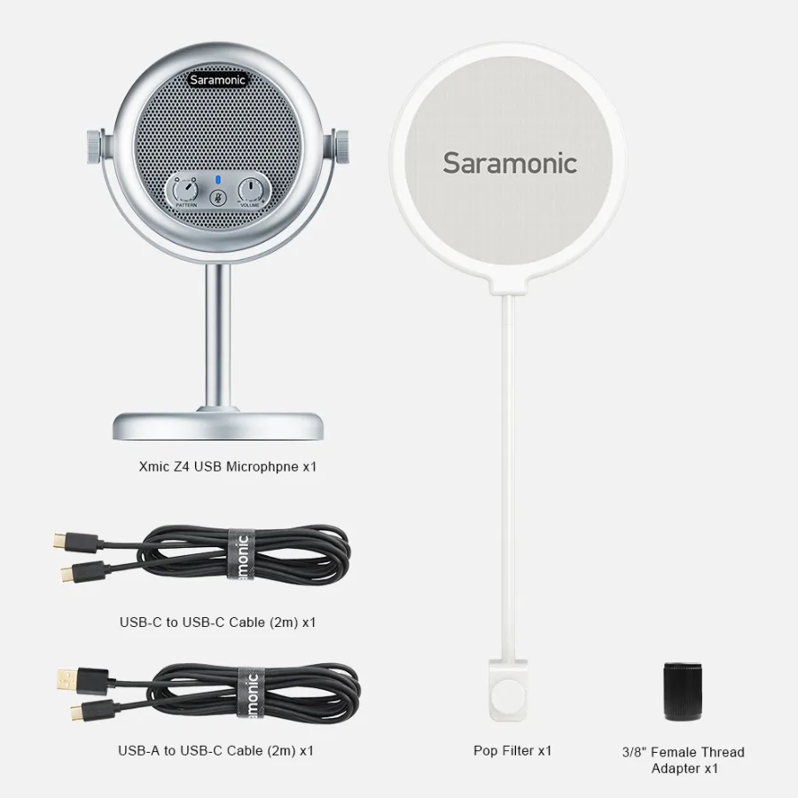 Micro thu âm Saramonic Xmic Z4