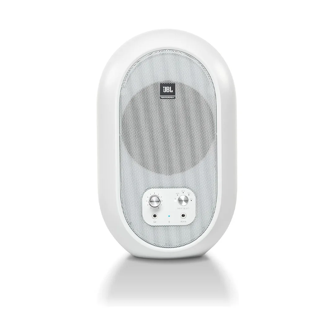 JBL 104-BTW 60W One Series Bluetooth Reference Monitor Pair – White