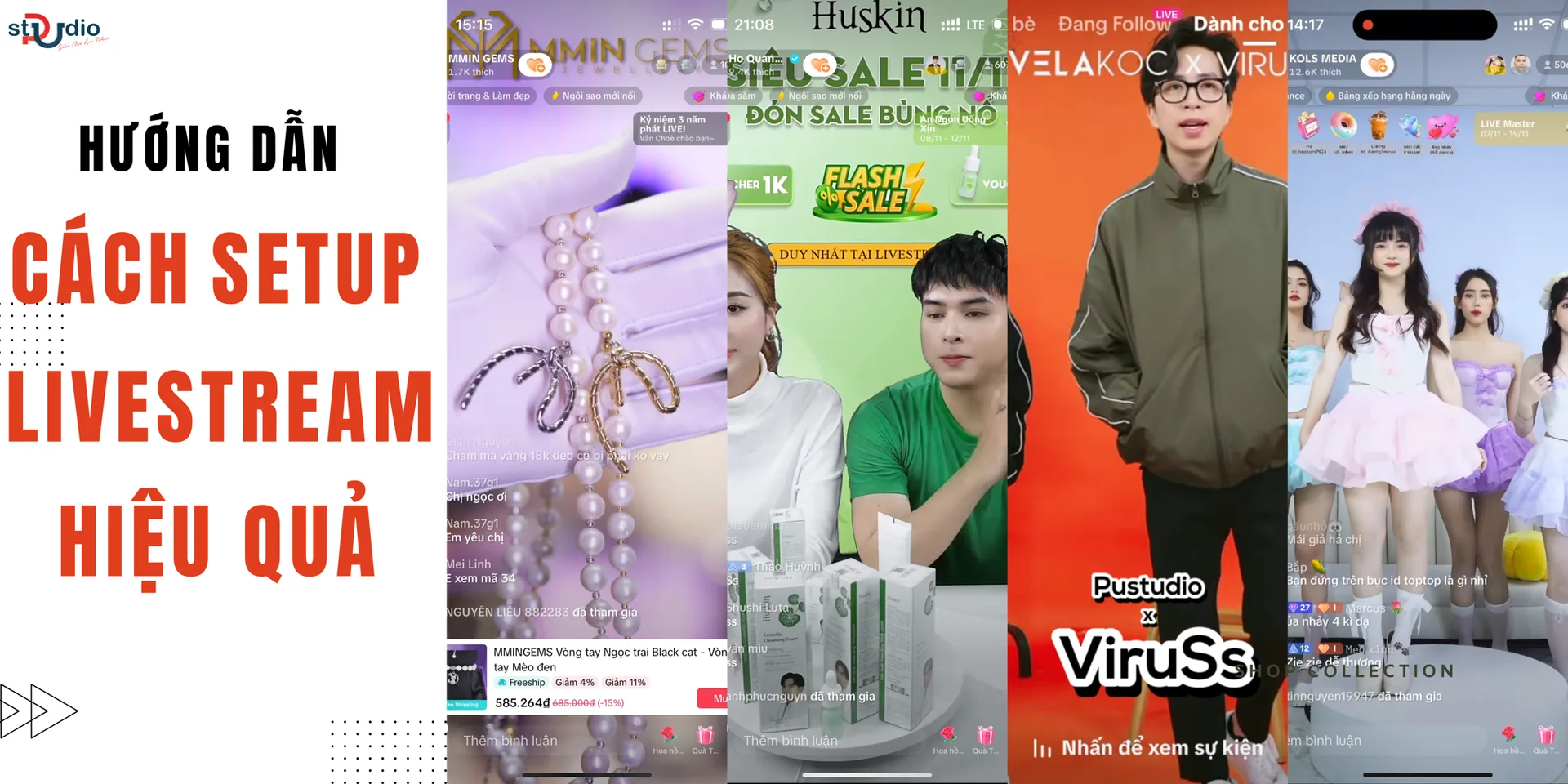 Hướng Dẫn Setup Phòng Livestream Đẹp - Tối Ưu Chi Phí