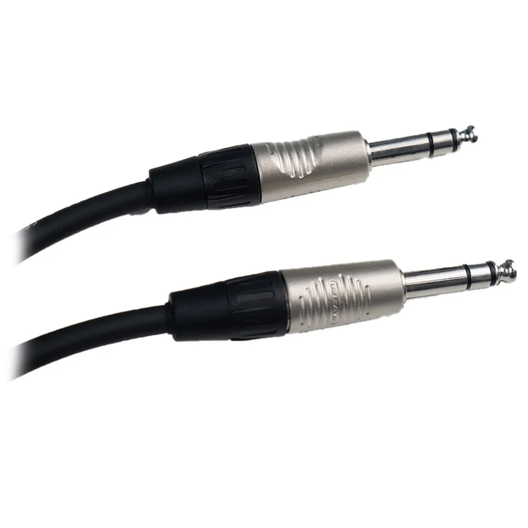 Dây truyền tín hiệu Jack 6.5mm Stereo ra 6.5mm Stereo (0.5M)