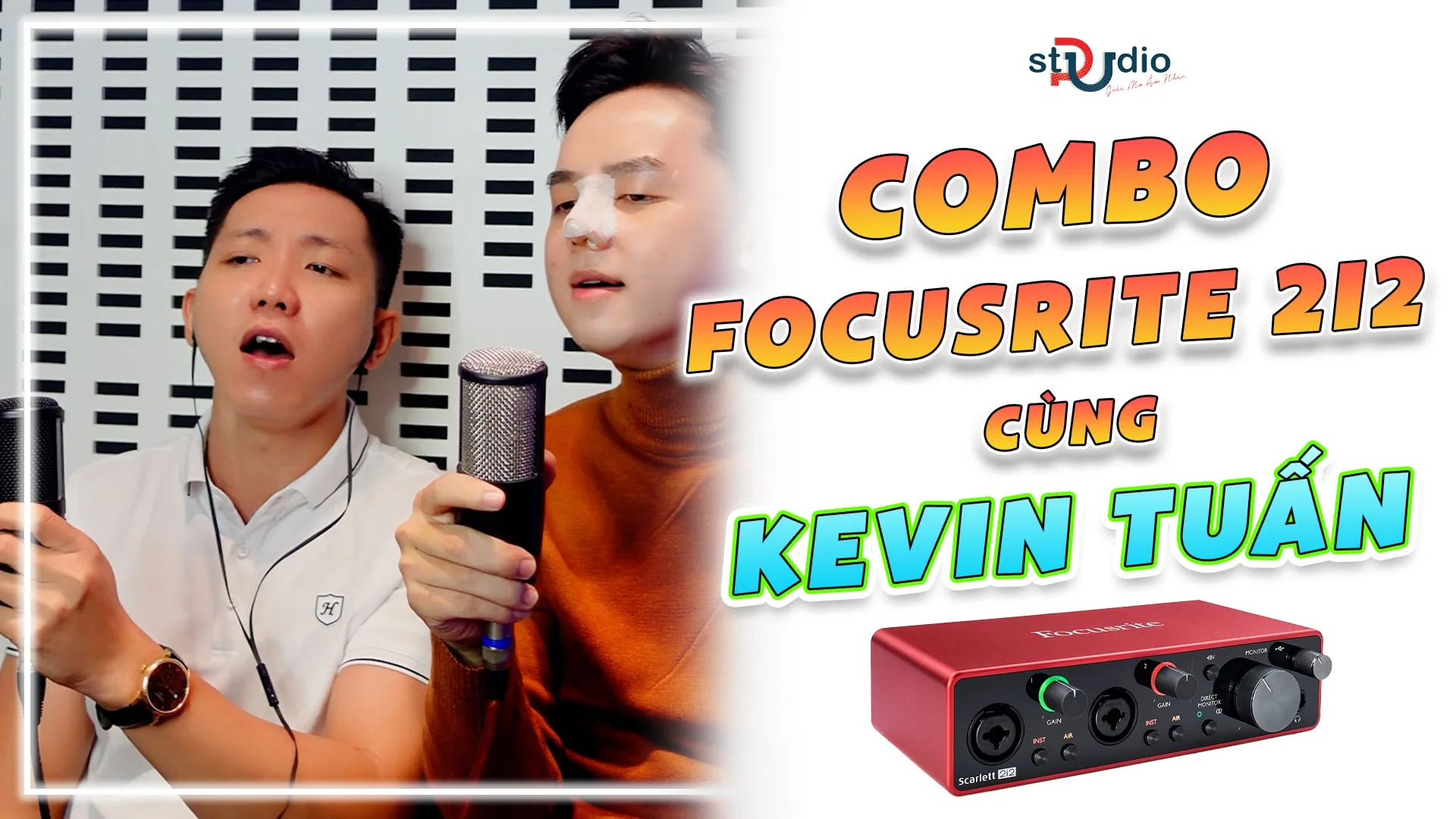 Màn song ca người lạ thoáng qua cùng combo FOCUSRITE 2i2 | Pustudio.vn