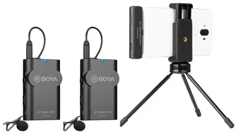 Micro thu âm Boya BY-WM4 Pro K6 (2mic) - Cổng Type-C