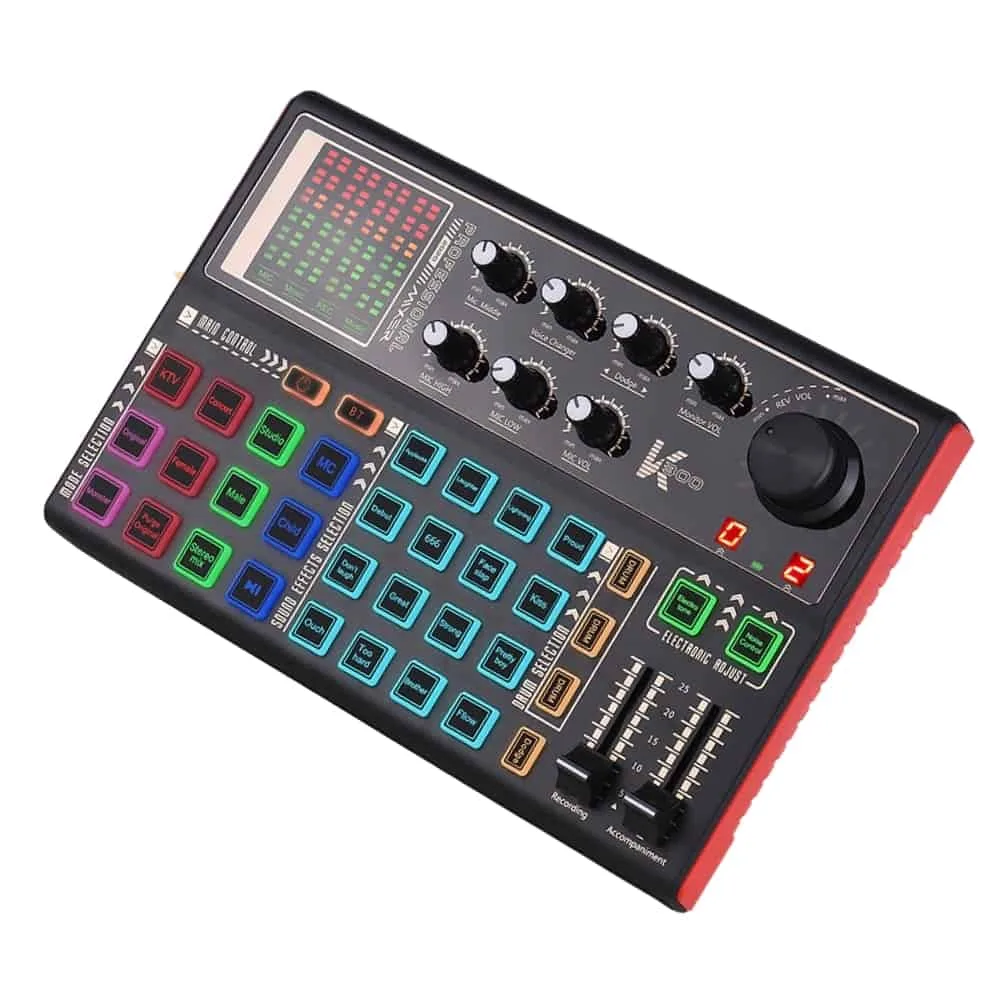 Sound card K300 Model 2021 - Sound card livestream có hiệu ứng