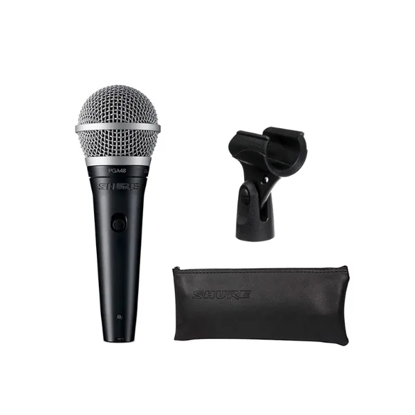 Micro có dây cầm tay Shure PGA48-LC Cardiod Dynamic