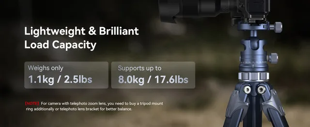 SmallRig 4222 - Travel Tripod AP-02