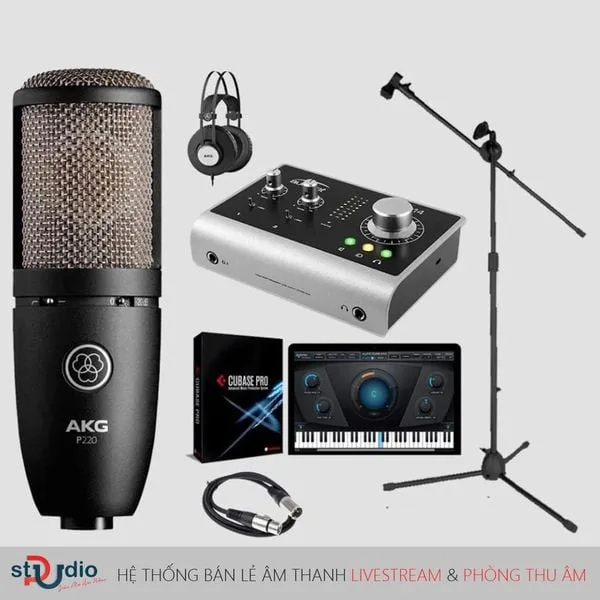 bộ thu âm hát karaoke cao cấp gồm những thiết bị nào