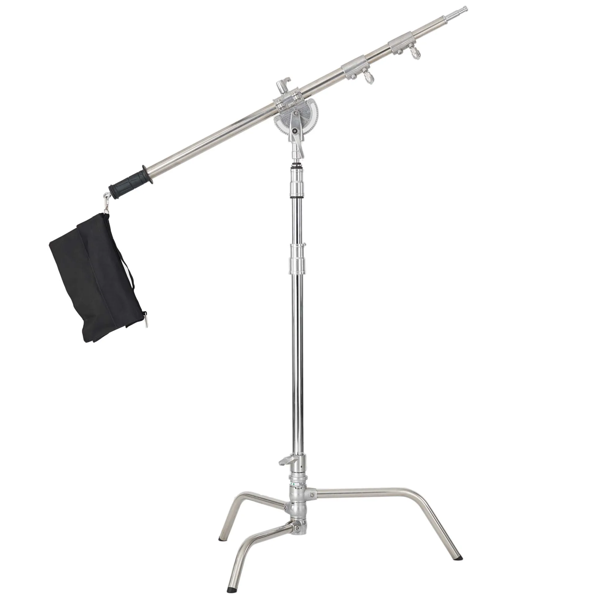 Chân đèn Ck1 pro inox tay boom MF-01 - Chân Đèn Boom CK1 Pro Inox