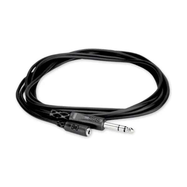 Cap Jack Hosa nối dài 6.5mm ra 3.5mm Stereo - 3.5mm TRS to 1/4"