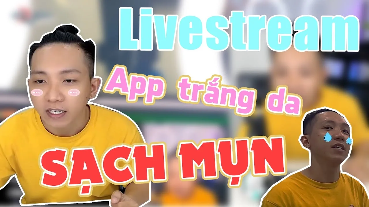 App mịn da livestream đẹp khi bán hàng trên Facebook, App làm đẹp khi livestream bằng điện thoại