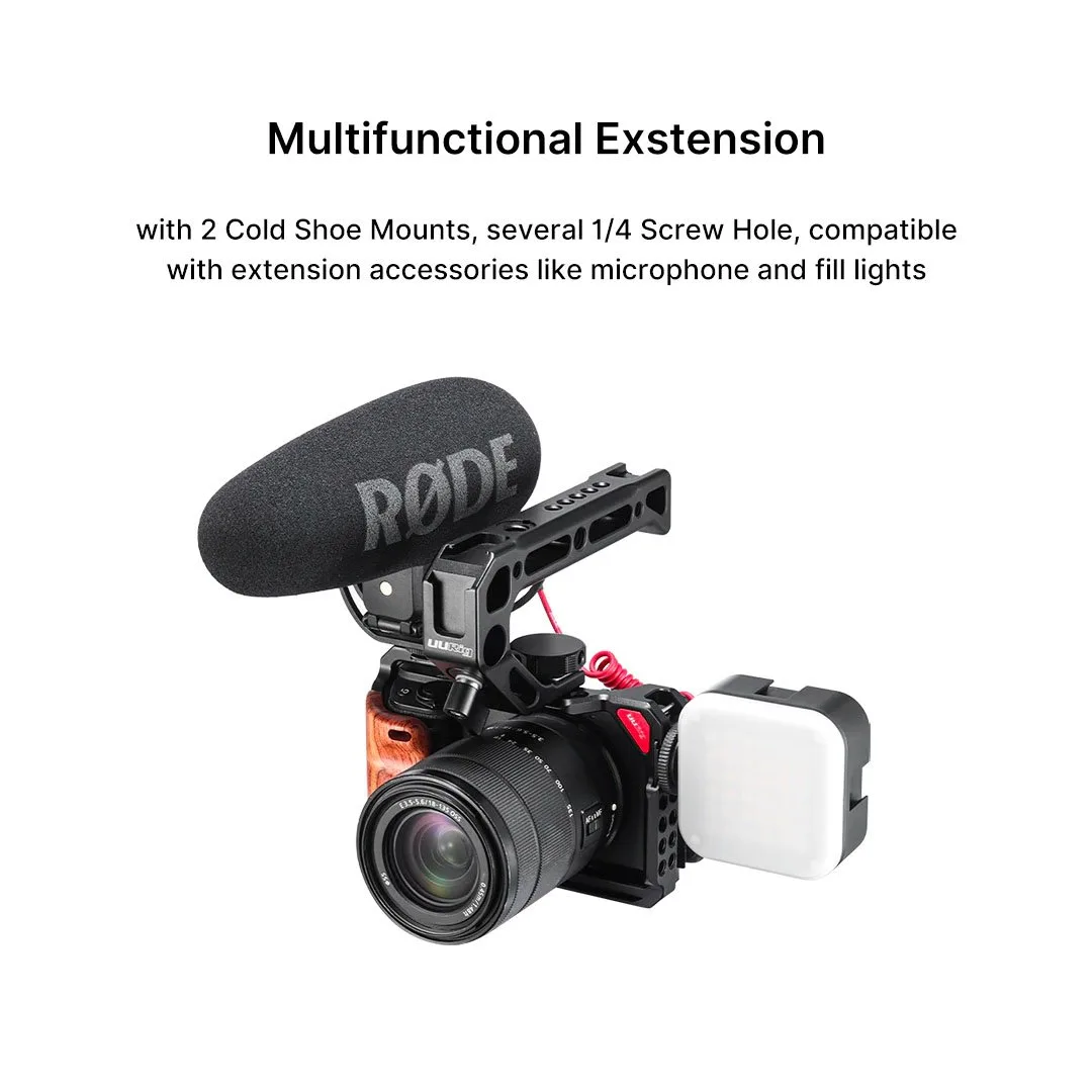 UURig Camera Cage dành cho Sony A6000 A6100 A6300 A6400 A6500