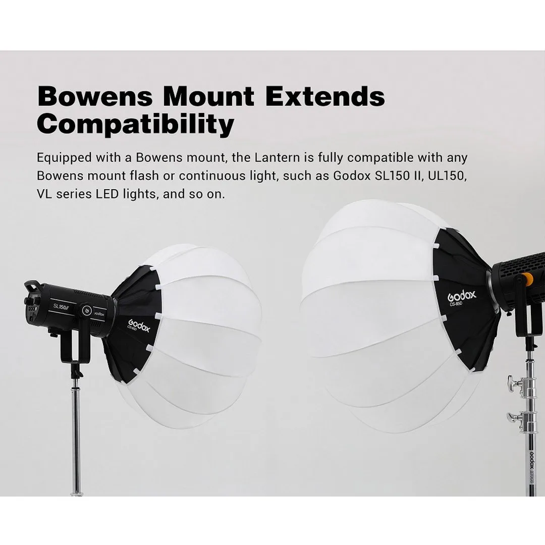 Softbox Cầu Godox 65cm CS-65D Collapsible Lantern Softbox