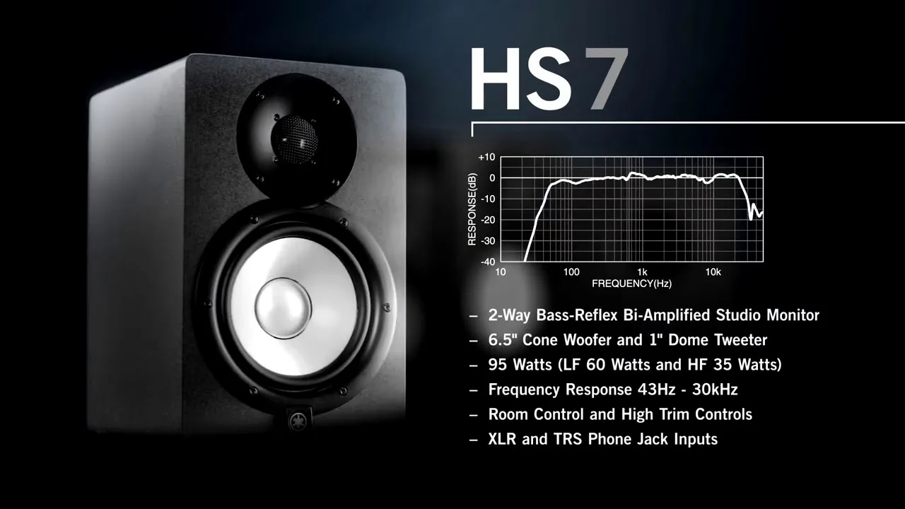 Loa kiểm âm YAMAHA HS7 - Monitor Studio