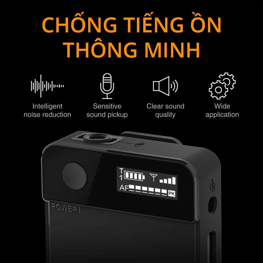 Micro không dây Relacart Mi1- Micro cài áo không dây