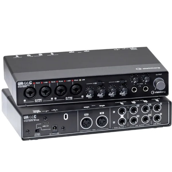 Sound card Steinberg UR44C - Sound card thu âm