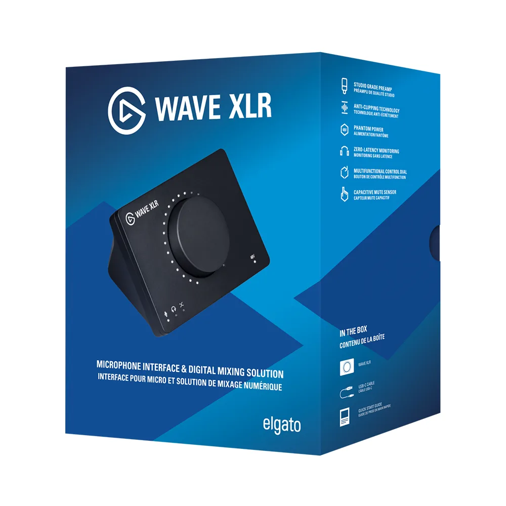 Sound card ELGATO WAVE XLR, Thiết bị Stream Elgato