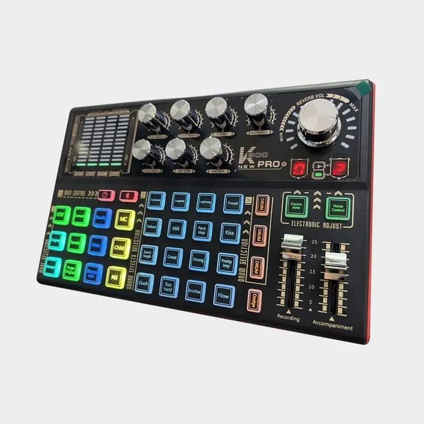 Bộ livestream K300 PRO MAX và Micro thu âm CQA 3318